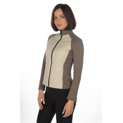 Casaco acolchoado HKM Amalfi Bege / taupe