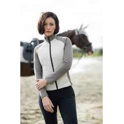 Casaco acolchoado HKM Amalfi Bege / taupe Multicolor Casaco acolchoado HKM Amalfi Bege / taupe Multicolor