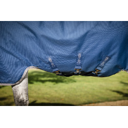 Capa Horseware Ionic Therapy Turnout 100g Bleu imperial / argent /Marine Azul Capa Horseware Ionic Therapy Turnout 100g Bleu imperial / argent /Marine Azul