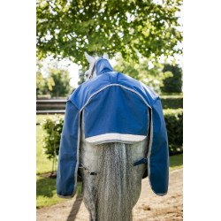 Capa Horseware Ionic Therapy Turnout 100g Bleu imperial / argent /Marine Azul Capa Horseware Ionic Therapy Turnout 100g Bleu imperial / argent /Marine Azul