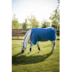 Capa Horseware Ionic Therapy Turnout 100g Bleu imperial / argent /Marine Azul Capa Horseware Ionic Therapy Turnout 100g Bleu imperial / argent /Marine Azul