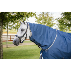 Capa Horseware Ionic Therapy Turnout 100g Bleu imperial / argent /Marine Azul Capa Horseware Ionic Therapy Turnout 100g Bleu imperial / argent /Marine Azul