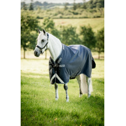 Capa Horseware Rambo 1680D Turnout 100g Marinho / tempestade / cinza prateado Azul-marinho Capa Horseware Rambo 1680D Turnout 100g Marinho / tempestade / cinza prateado Azul-marinho