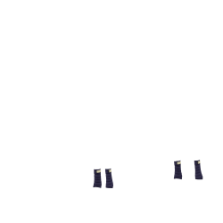 Bandagens de polo LeMieux Crepúsculo Azul