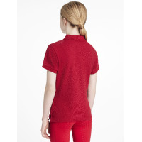 Polo LeMieux Young Rider Clássico Chilli Vermelho Polo LeMieux Young Rider Clássico Chilli Vermelho