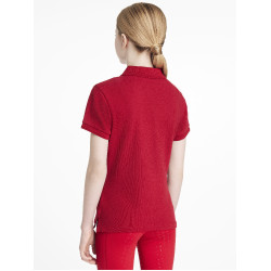 Polo LeMieux Young Rider Clássico Chilli Vermelho Polo LeMieux Young Rider Clássico Chilli Vermelho