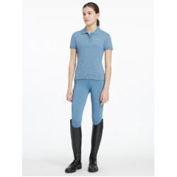 Polo LeMieux Young Rider Clássico Azul gelo Polo LeMieux Young Rider Clássico Azul gelo