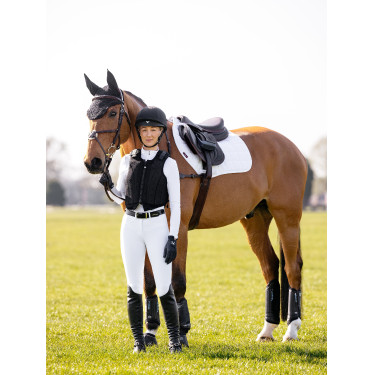 Sela LeMieux Square de Eurojump Self-Cool 3D Branco Sela LeMieux Square de Eurojump Self-Cool 3D Branco
