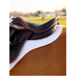 Almofada amortecedora LeMieux Square Close Contact Self-Cool Branco Almofada amortecedora LeMieux Square Close Contact Self-Cool Branco