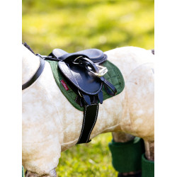 Almofada de sela LeMieux Toy Pony Verde hunter
