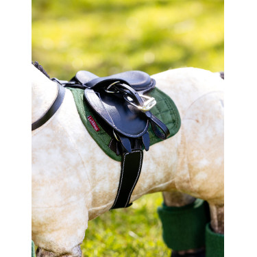 Almofada de sela LeMieux Toy Pony Verde hunter