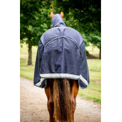 Capa Horseware Rambo Duo Ripstop Plus Turnout Bundle (100g + 100g + 200g) Marinho / tempestade / cinza prateado Azul-marinho