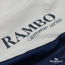 Capa Horseware Rambo Summer Series V-Front Marinho / cinza Azul Capa Horseware Rambo Summer Series V-Front Marinho / cinza Azul