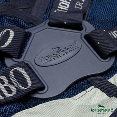 Capa Horseware Rambo Summer Series V-Front Marinho / cinza Capa Horseware Rambo Summer Series V-Front Marinho / cinza