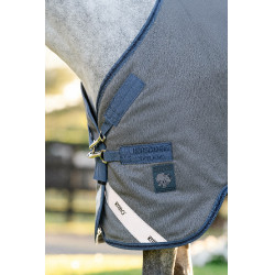 Capa Horseware Rhino Hexstop Plus Poney Turnout 0g Cinza / índigo / marinho Cinzento