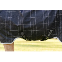 Cobertura Horseware Rhino Wug Poney Turnout 250g VL Preto / xadrez branco cinza Cobertura Horseware Rhino Wug Poney Turnout 250g VL Preto / xadrez branco cinza