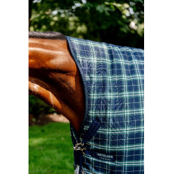Capa Horseware Rhino Wug Turnout 0g Hunter check /Marine / vert Motivos Capa Horseware Rhino Wug Turnout 0g Hunter check /Marine / vert Motivos