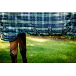 Capa Horseware Rhino Wug Turnout 0g Hunter check /Marine / vert Motivos Capa Horseware Rhino Wug Turnout 0g Hunter check /Marine / vert Motivos