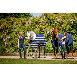 Manta polar Horseware Newmarket Fleece Cooler Marine witney Azul-marinho