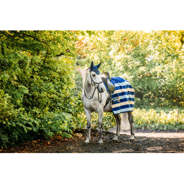 Manta polar Horseware Newmarket Fleece Cooler Marine witney Azul-marinho