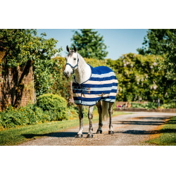Manta polar Horseware Newmarket Fleece Cooler Marine witney Azul-marinho
