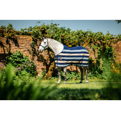 Manta polar Horseware Newmarket Fleece Cooler Marine witney Azul-marinho