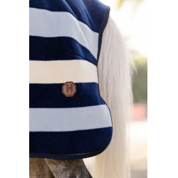 Cobertor de lã Horseware Newmarket Poney Fleece Cooler Marine witney Azul-marinho