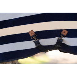 Cobertor de lã Horseware Newmarket Poney Fleece Cooler Marine witney Azul-marinho
