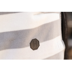 Cobertor de lã Horseware Newmarket Poney Fleece Cooler Carvão de madeira witney Cinzento