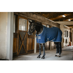 Manta secante Horseware Rambo Techni Waffle Cooler Marinho / tempestade / cinza prateado Azul-marinho Manta secante Horseware Rambo Techni Waffle Cooler Marinho / tempestade / cinza prateado Azul-marinho