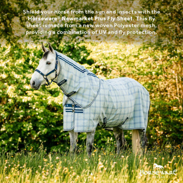 Cobre-pescoço anti-moscas Horseware Newmarket Cobre-pescoço anti-moscas Horseware Newmarket