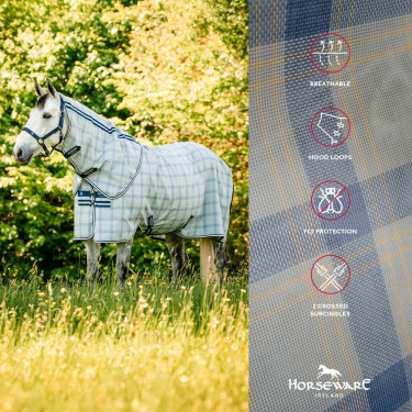 Cobre-pescoço anti-moscas Horseware Newmarket Cobre-pescoço anti-moscas Horseware Newmarket