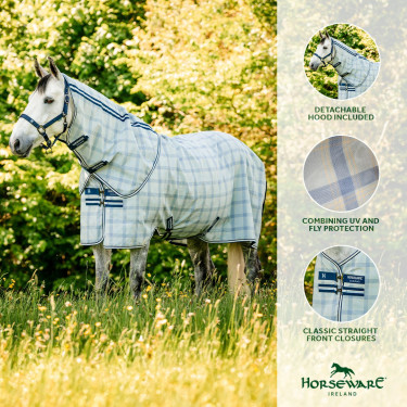 Cobre-pescoço anti-moscas Horseware Newmarket Cobre-pescoço anti-moscas Horseware Newmarket
