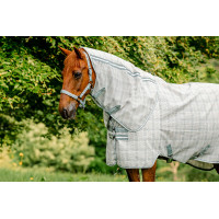 Cobre-pescoço anti-moscas Horseware Newmarket Carvão de madeira witney Cinzento
