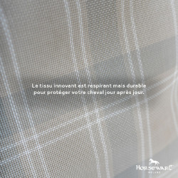 Cobre-pescoço anti-moscas Horseware Newmarket Carvão de madeira witney Cinzento Cobre-pescoço anti-moscas Horseware Newmarket Carvão de madeira witney Cinzento