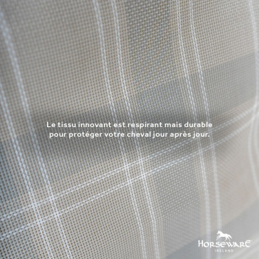 Cobre-pescoço anti-moscas Horseware Newmarket Carvão de madeira witney Cinzento Cobre-pescoço anti-moscas Horseware Newmarket Carvão de madeira witney Cinzento