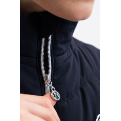 Colete sem mangas Harcour Pola feminino Marinho / branco Azul