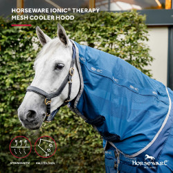Cobre-pescoço Horseware Ionic Therapy Mesh Cooler Bleu imperial / argent /Marine Azul Cobre-pescoço Horseware Ionic Therapy Mesh Cooler Bleu imperial / argent /Marine Azul