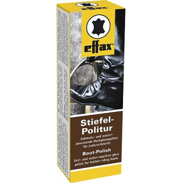 Brilho preto para botas Effax