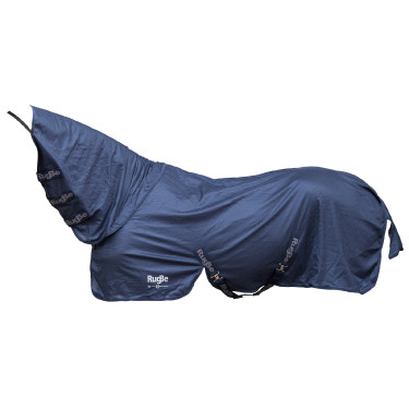 Capa anti-mosca RugBe SuperFly branca Covalliero Marinho Azul-marinho