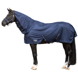 Capa anti-mosca RugBe SuperFly branca Covalliero Marinho Azul-marinho