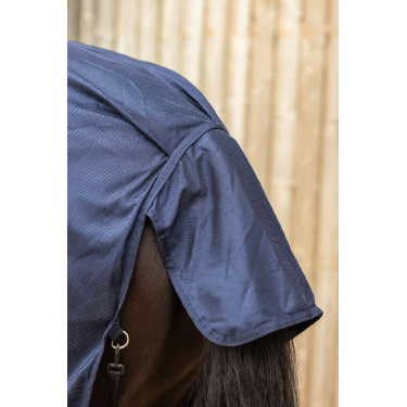 Capa anti-mosca RugBe SuperFly branca Covalliero Marinho Azul-marinho