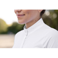 Polo de competição Covalliero feminino Branco