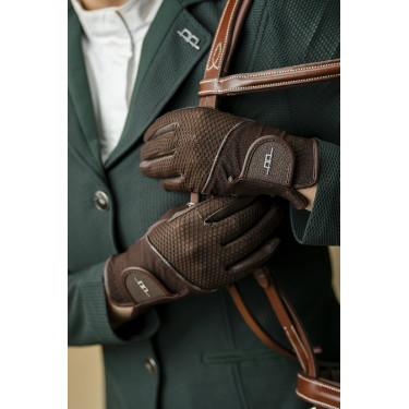 Luvas mesh Horseware Motion Lite Castanho