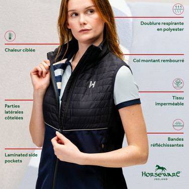 Colete sem mangas Horseware Flow Colete sem mangas Horseware Flow