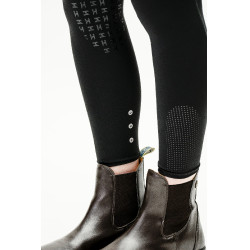 Legging de equitação Horseware Formfit grip nos joelhos Preto Legging de equitação Horseware Formfit grip nos joelhos Preto