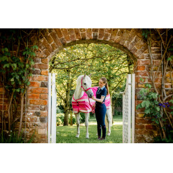 Cabresto e guia Horseware Newmarket Rose Witney Rosa Cabresto e guia Horseware Newmarket Rose Witney Rosa