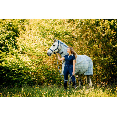 Cabresto e guia Horseware Newmarket Marine witney Azul-marinho