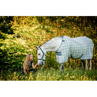 Cabresto e guia Horseware Newmarket Marine witney Azul-marinho