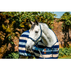 Cabresto e guia Horseware Newmarket Marine witney Azul-marinho